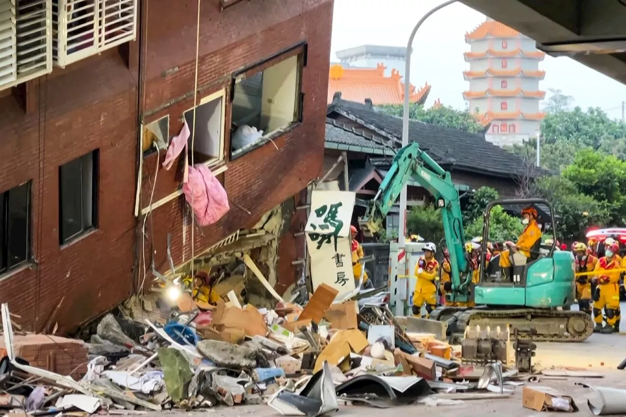 Séisme à Taïwan : au moins neuf morts et plus de 1000 blessés, selon un dernier bilan