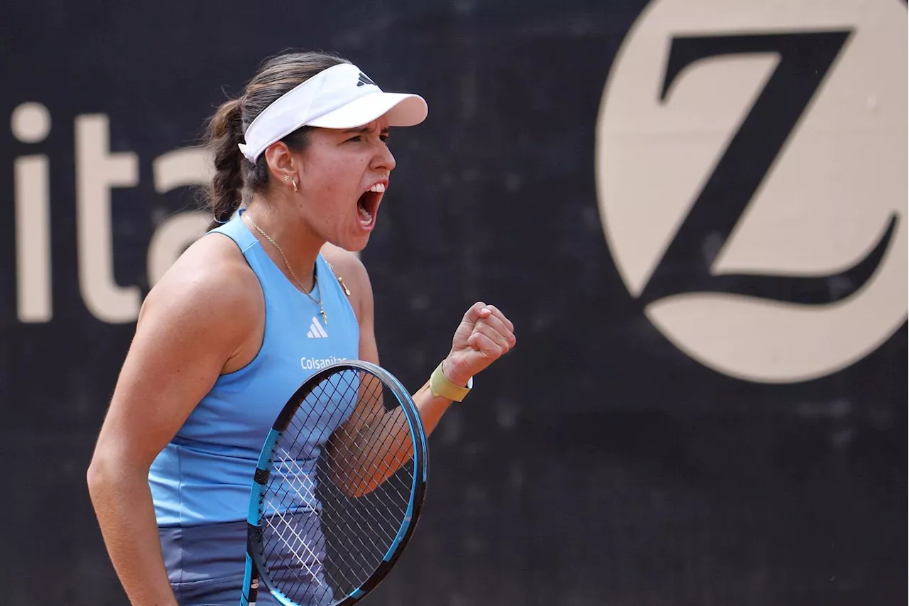 [Fotos] WTA de Bogotá: Camila Osorio pasó a octavos de final