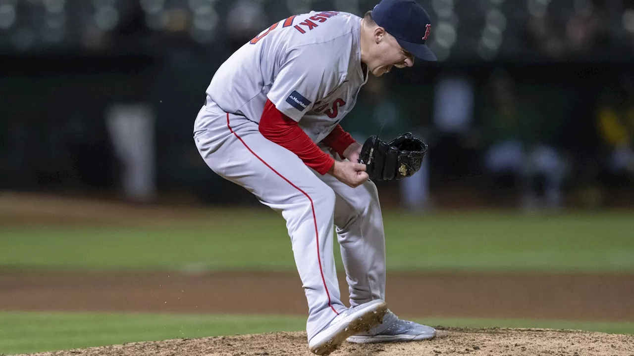 Trevor Story helps the Red Sox beat the Athletics 5-4 in 11 innings