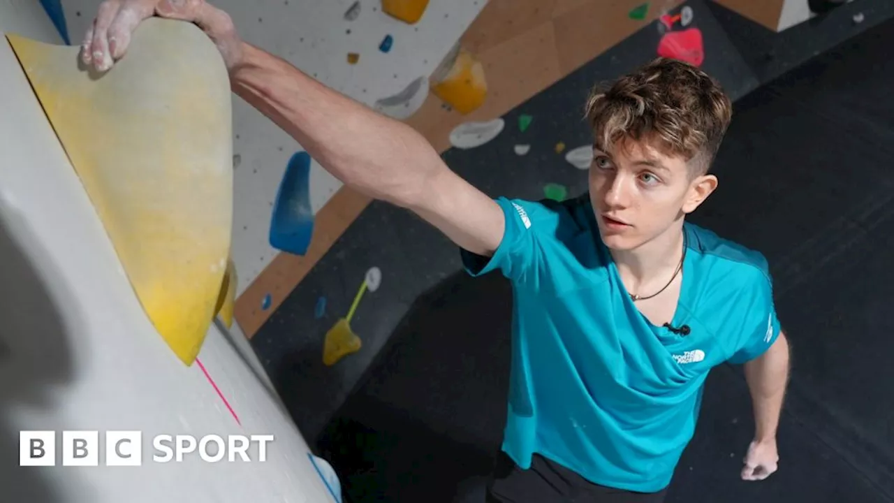 Paris 2024: Team GB's first male Olympic sport climber Toby Roberts has sights on gold