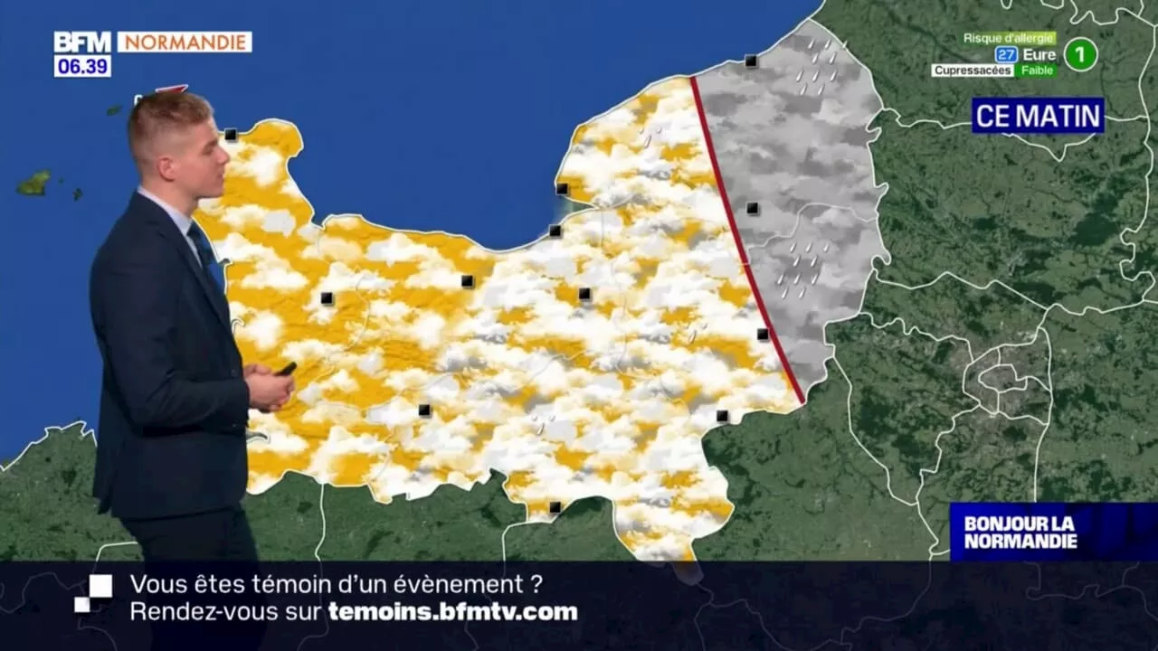 Météo Normandie: des averses et des nuages ce mercredi, jusqu'à 16°C à Évreux