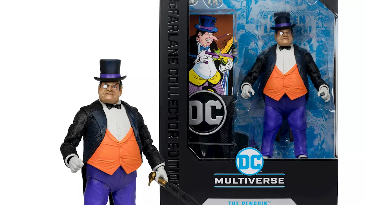 The Iceberg Lounge Awaits with McFarlane's DC Comics Penguin Figure