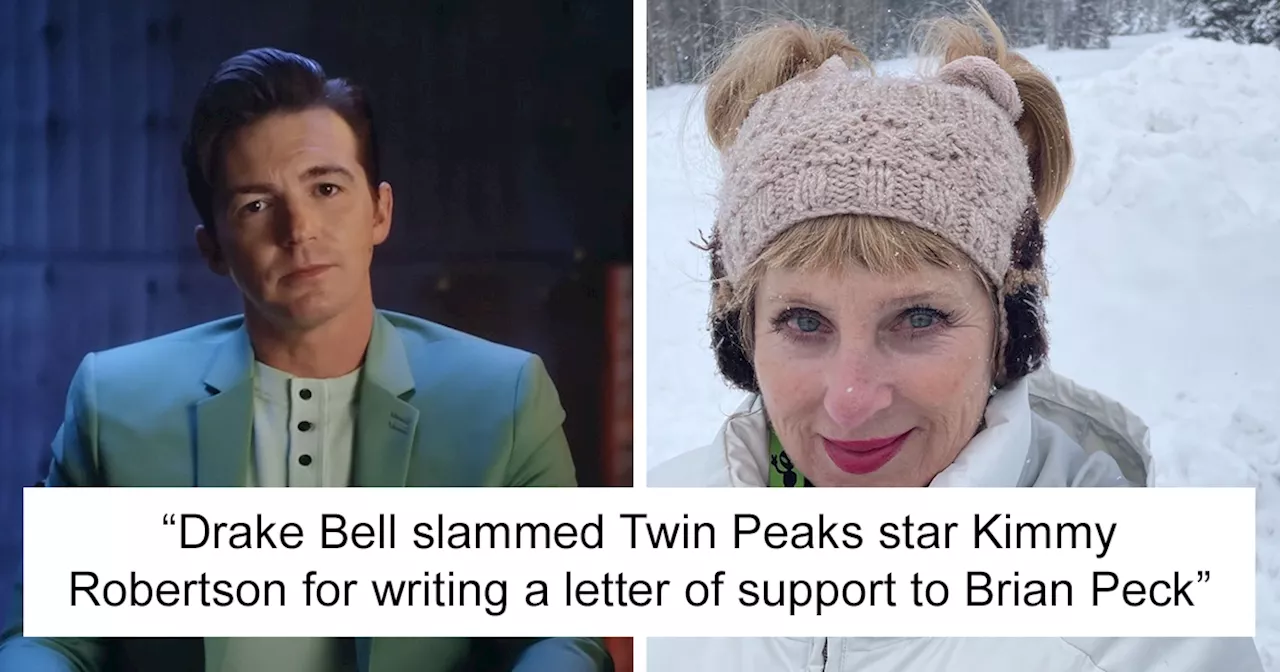 Twin Peaks Star Wrote “The Worst Of All Support Letters” For His Abuser, Drake Bell Says