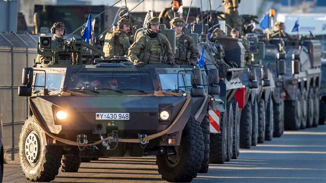 Litauen-Brigade der Bundeswehr: Oberpfälzer Panzergrenadiere bereiten sich vor