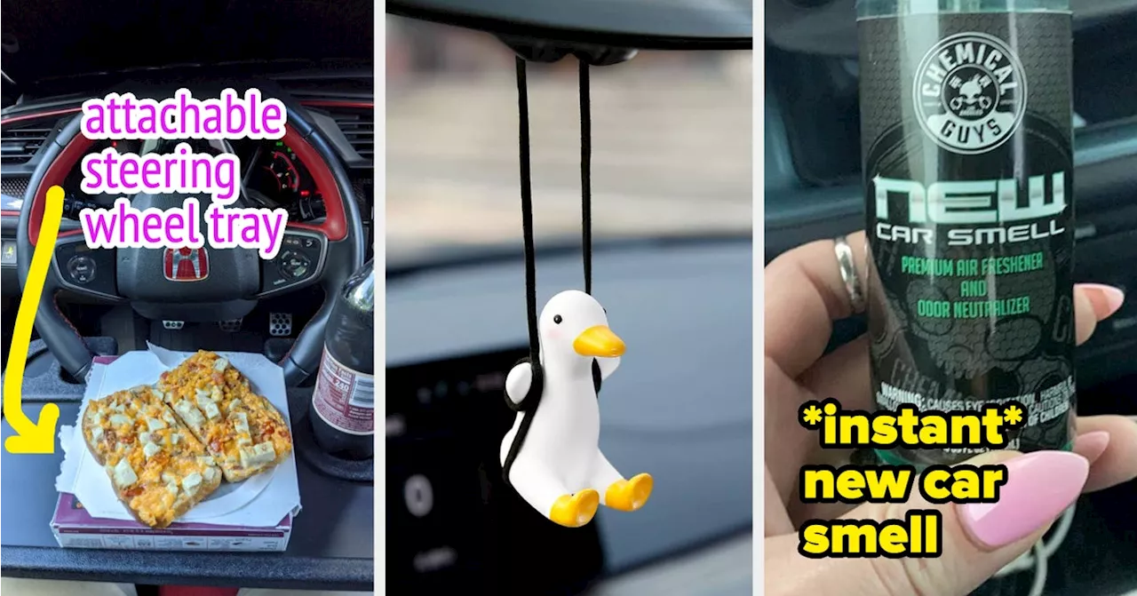 34 Products If You Spend A Lot Of Time In The Car