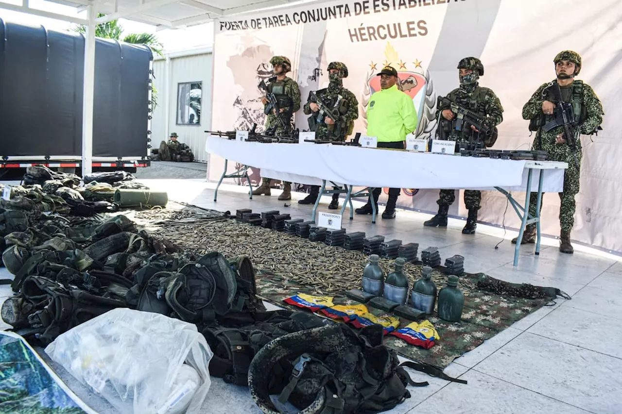 Combates entre el Ejército Nacional y la disidencia FARC en Nariño