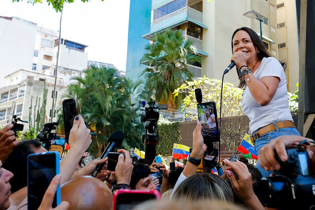 María Corina Machado convoca manifestaciones a nivel mundial, Bogotá participará