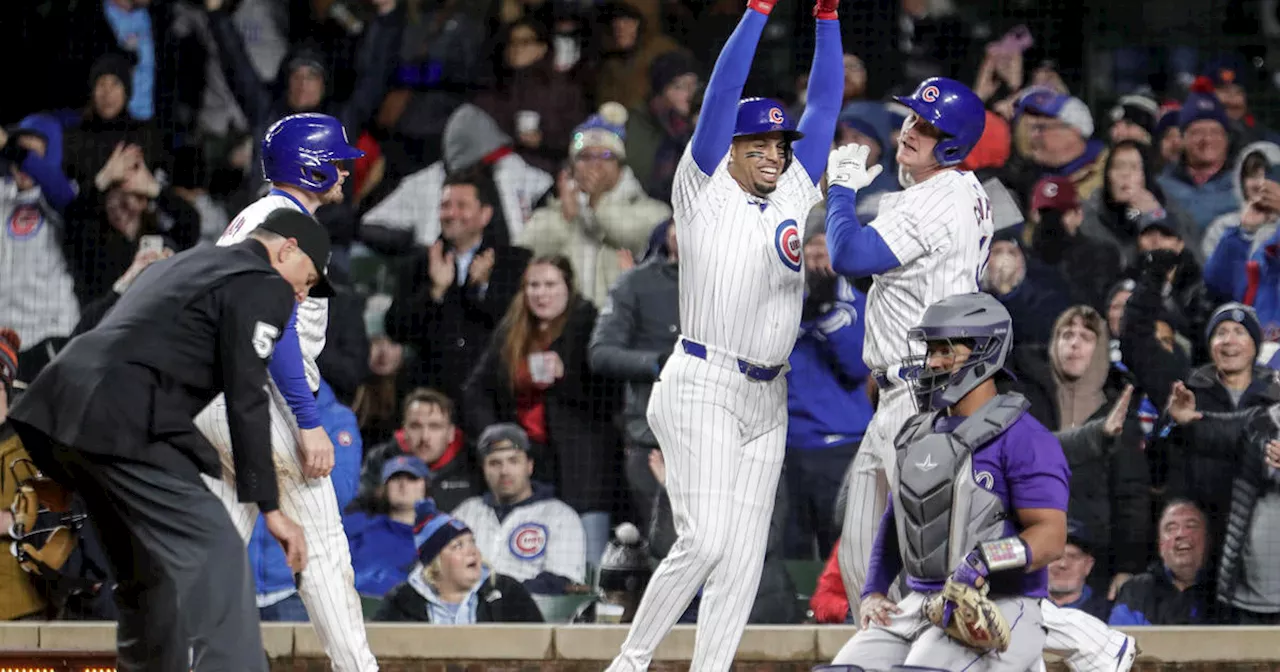 Cody Bellinger hits 2-run homer Cubs pound Rockies