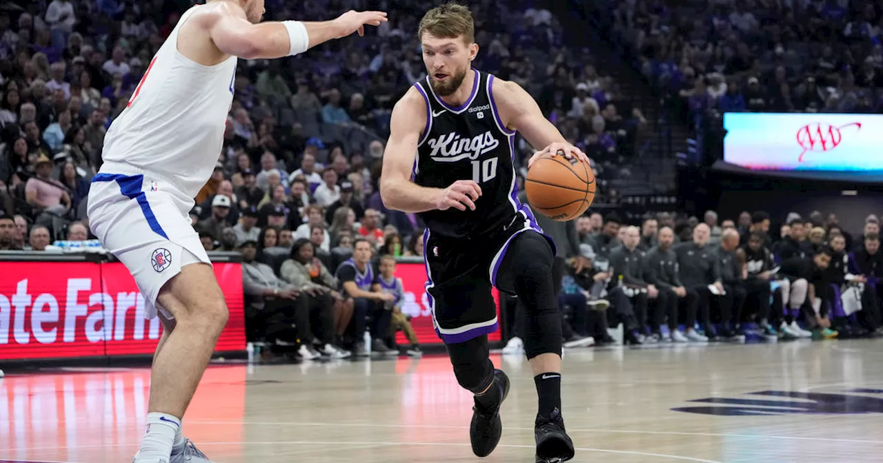 Domantas Sabonis has 22 points, 20 rebounds as Kings beat Clippers 109-95