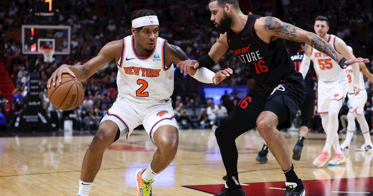 Donte DiVincenzo scores 31, but Knicks fall to Terry Rozier-led Heat