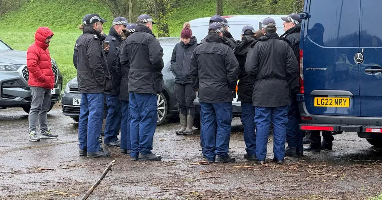 'Human remains' found in London park as police cordon off scene