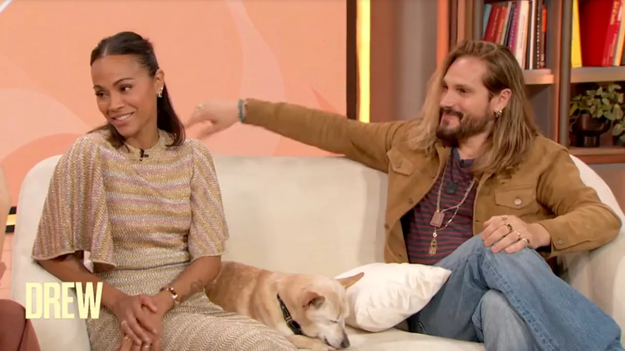 Zoe Saldana Opens Up About Her Marriage on The Drew Barrymore Show