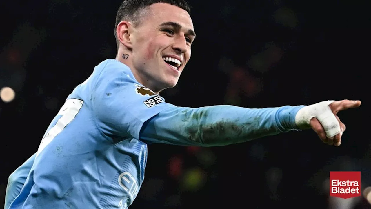 Vanvittige Foden blev hattrickhelt for City