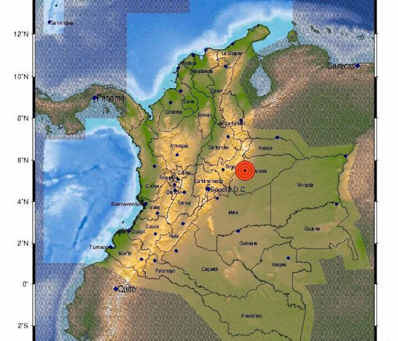 Atención: fuerte sismo sacude a varias ciudades de Colombia