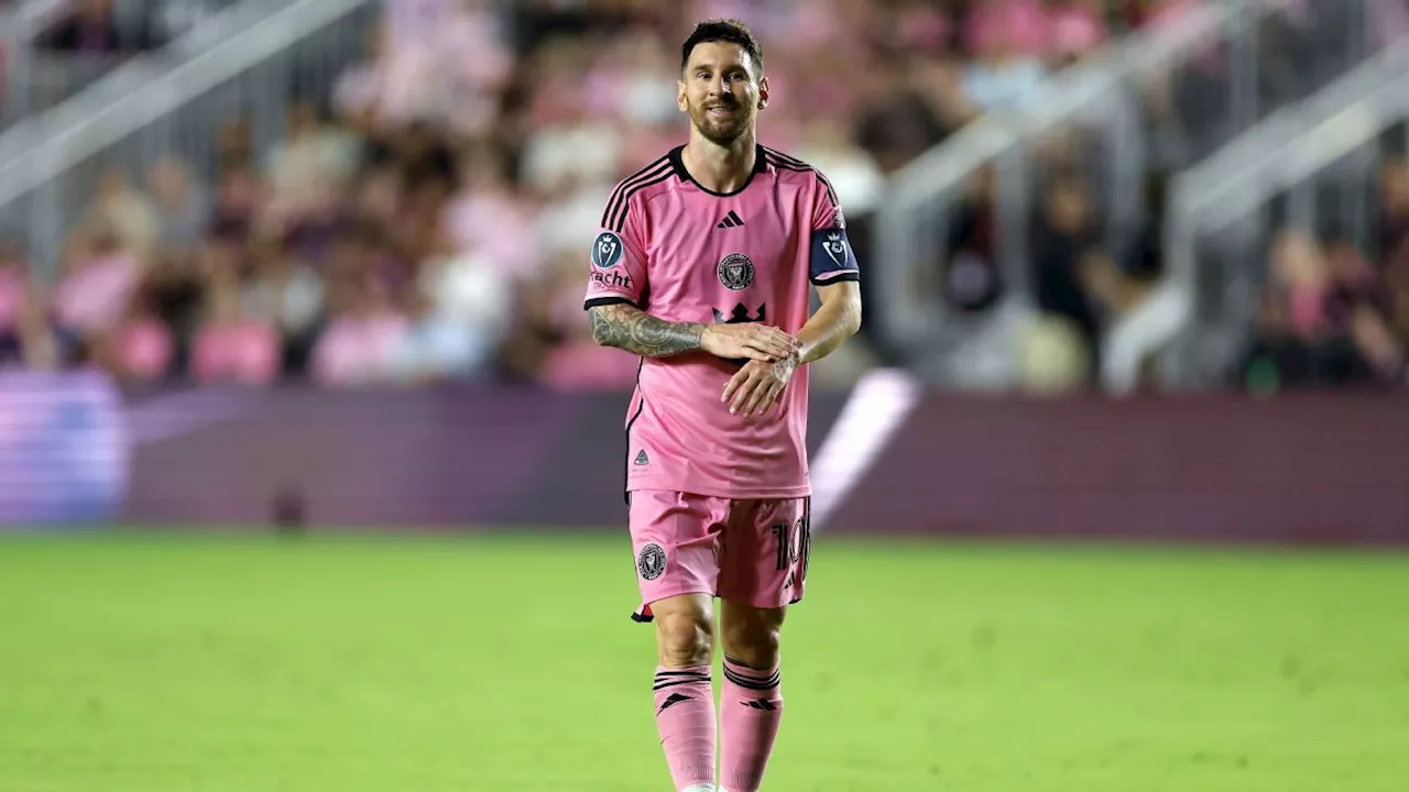 Lionel Messi out for Inter Miami's CCC 1st leg against Monterrey