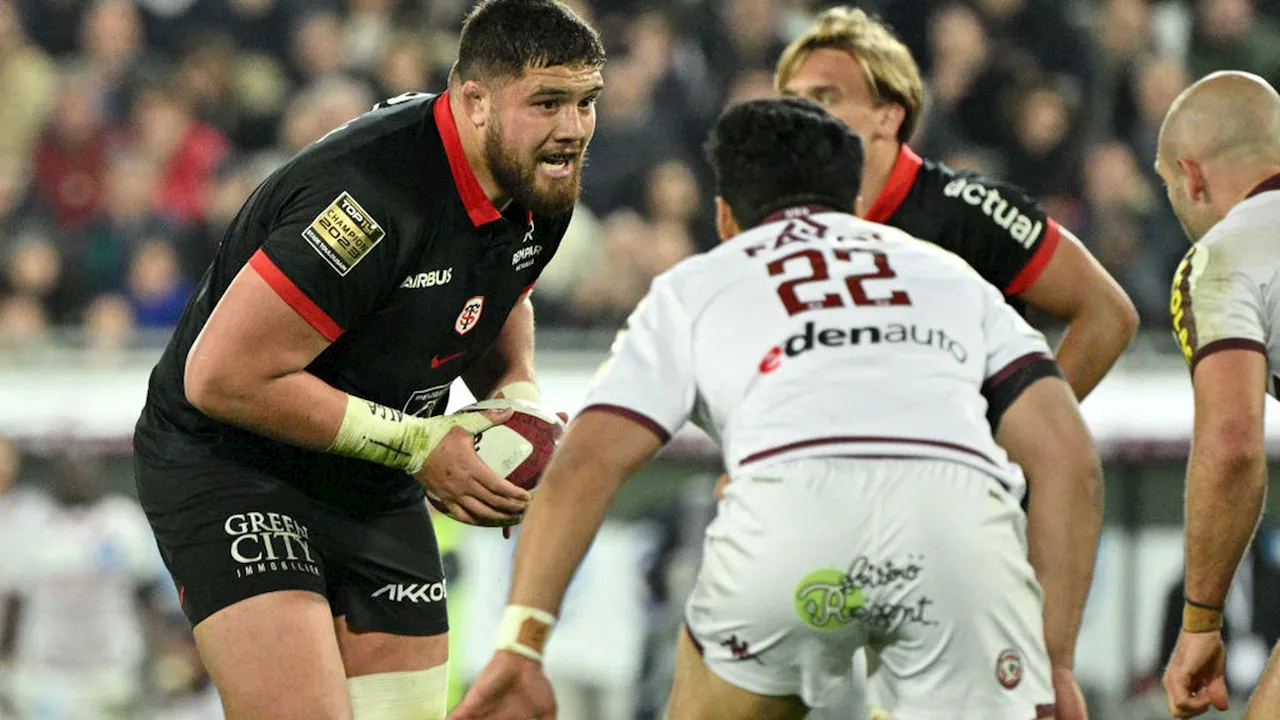 Champions Cup : Meafou veut que Toulouse soit 'la meilleure équipe en Europe' cette année