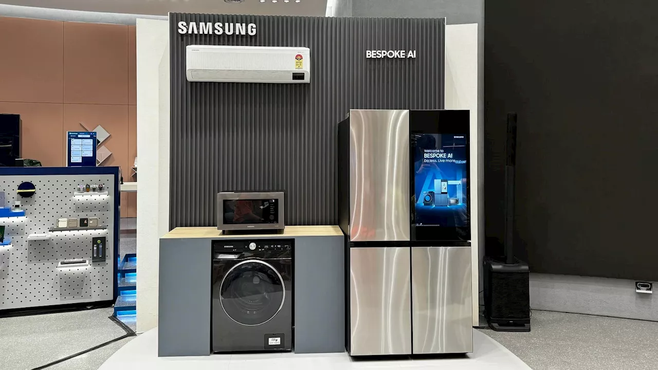 Samsung Introduces Bespoke AI Appliances with Built-in Camera