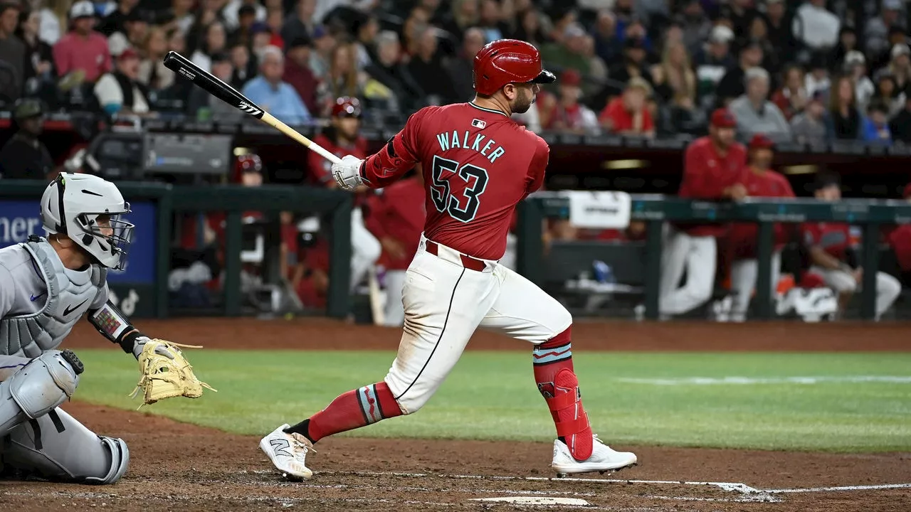 Walker hits 3-run homer, Diamondbacks shutout Yankees’