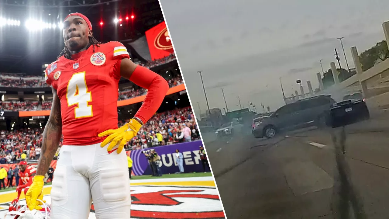 Kansas City Chiefs Receiver Rashee Rice Meets with Dallas Police Regarding Crash