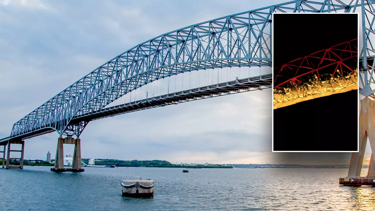 Baltimore bridge collapse: Underwater 3D images show mangled remains of Francis Scott Key Bridge