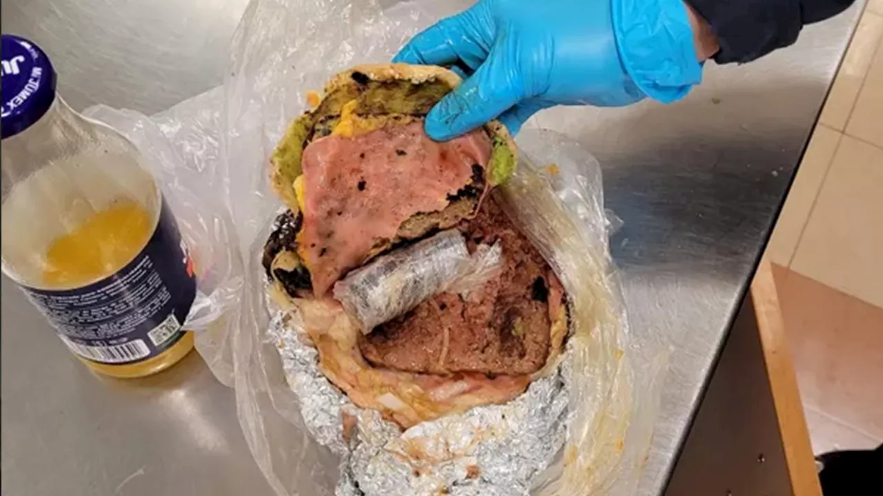 Woman caught smuggling fentanyl inside hamburger sandwich at U.S.-Mexico border