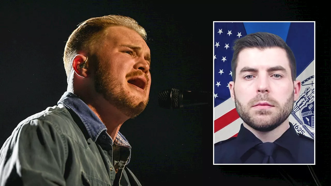 Zach Bryan honors fallen NYPD officer Jonathan Diller during Long Island concert