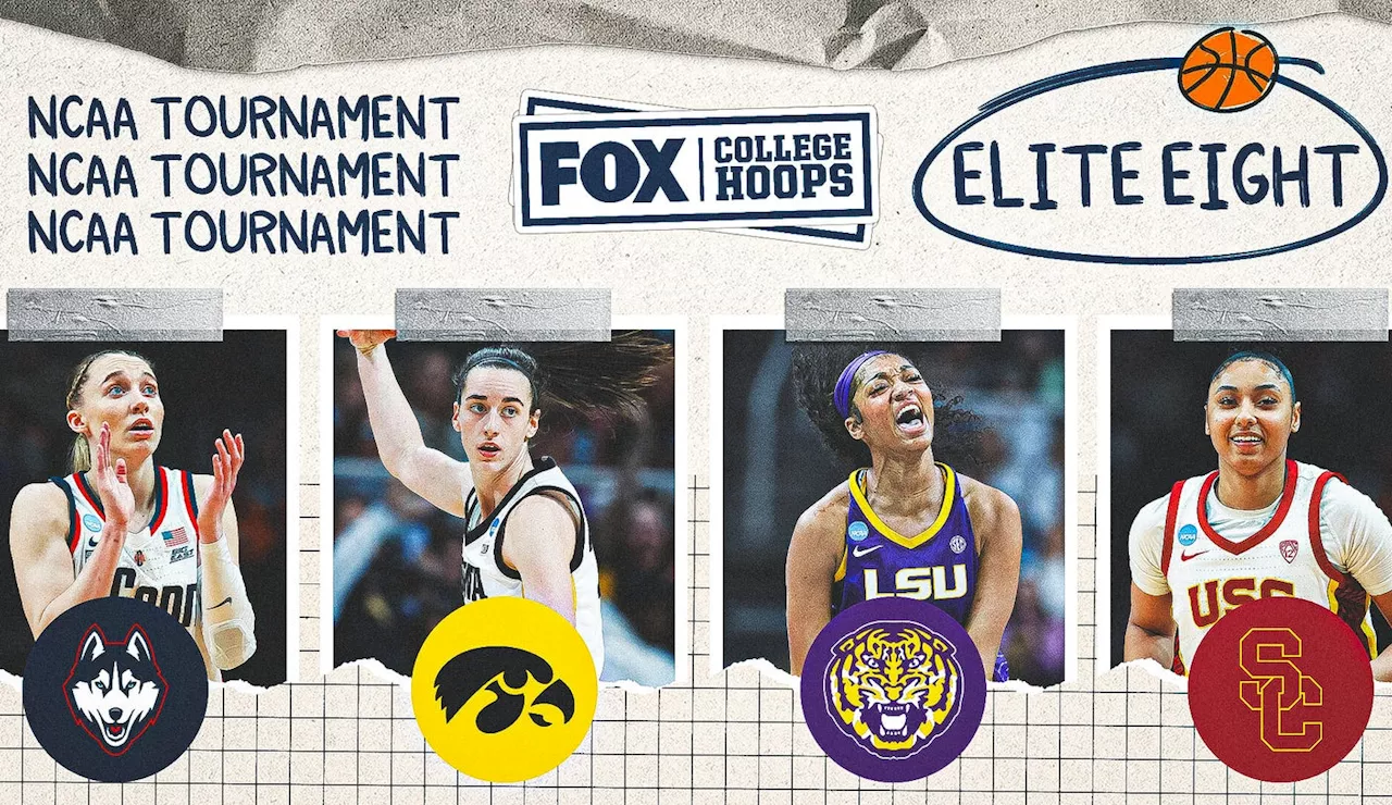 NCAA Women's Basketball Tournament Elite Eight highlights: Iowa, UConn advance to Final Four