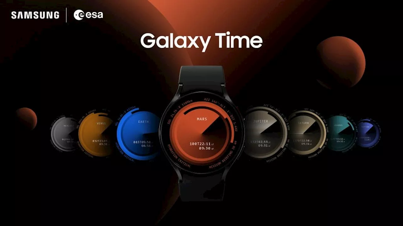 Samsung Galaxy Time watch faces launched, shows the time of all planets in solar system