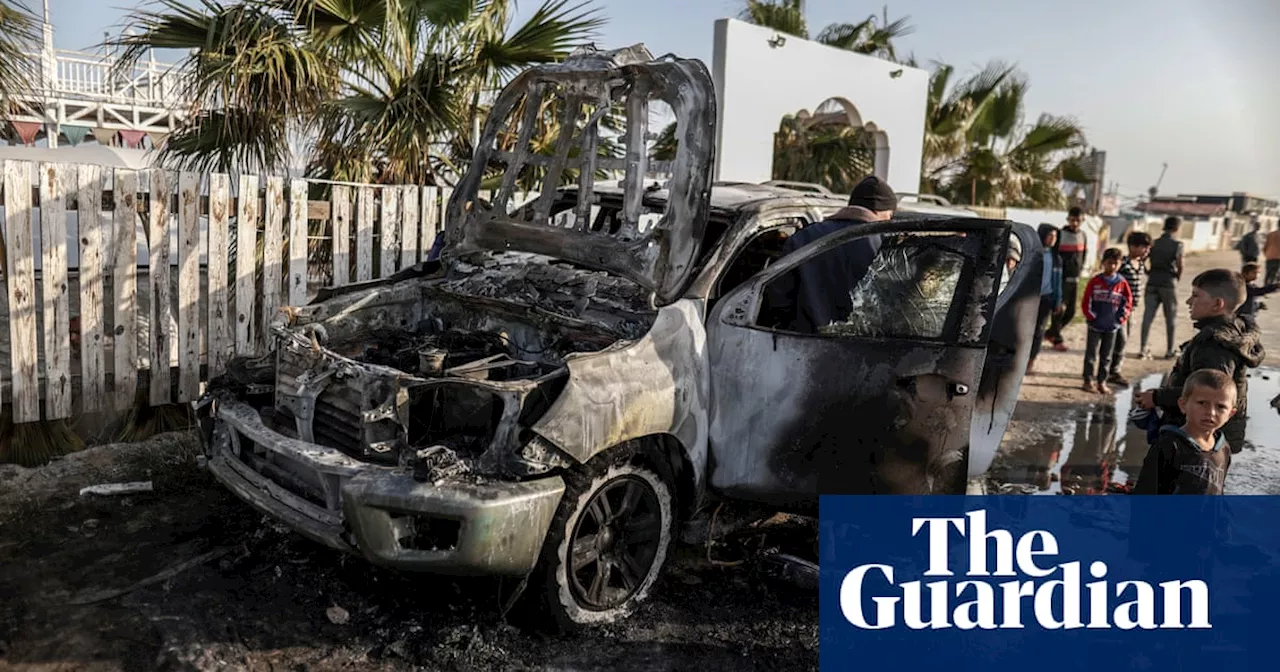 Israel accused of targeting aid convoy ‘car by car’ as pressure grows over Gaza tactics