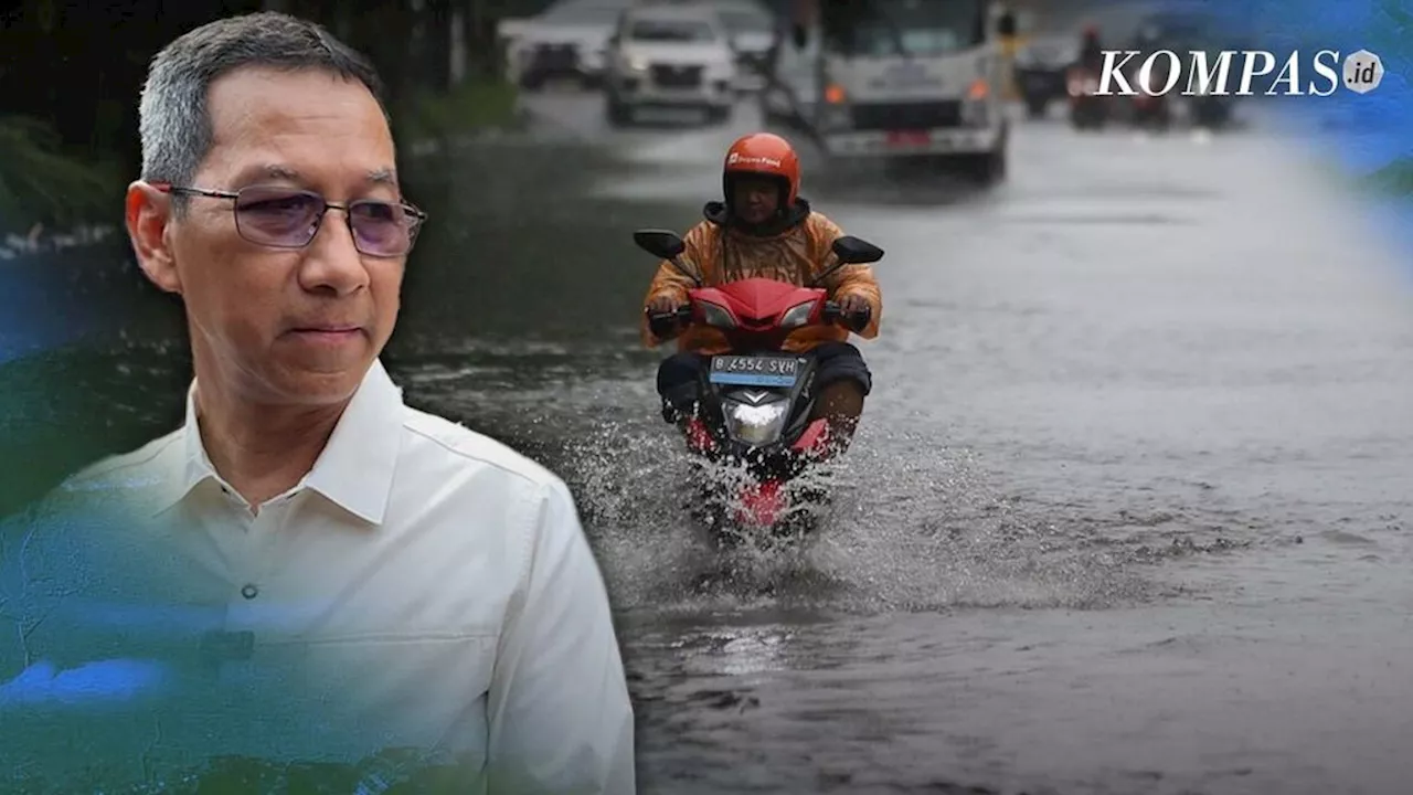 13 RT dan 7 Ruas Jalan Jakarta Kebanjiran 10 Sentimeter sampai 1,75 Meter