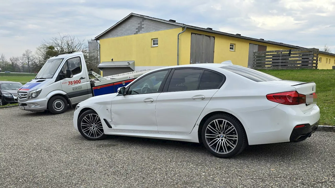 250-PS-BMW weg: Lenker gesperrt, muss 2.000 € zahlen