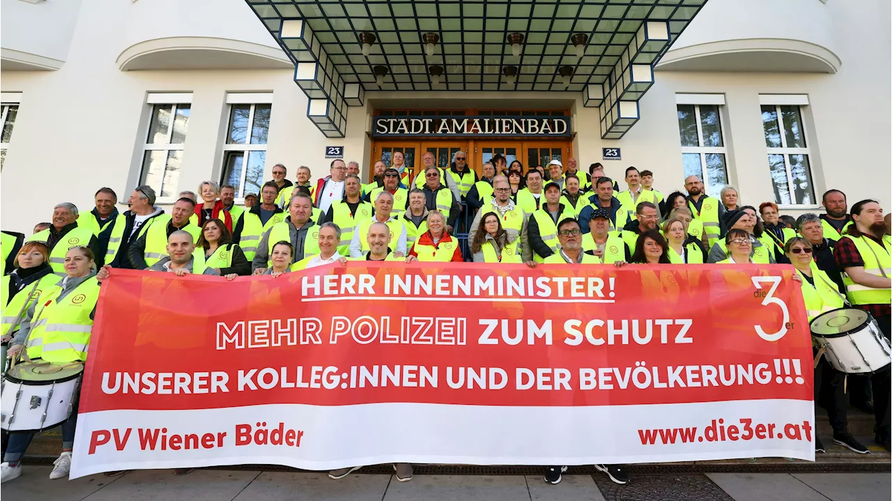 Bademeister fordern mehr Polizei am Reumannplatz