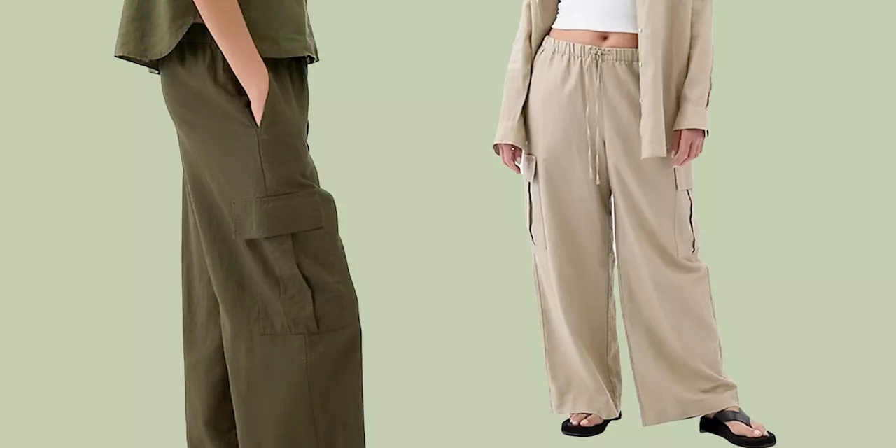 I Can’t Stop Wearing These Wide-Leg Linen Pants That Feel Like Sweats