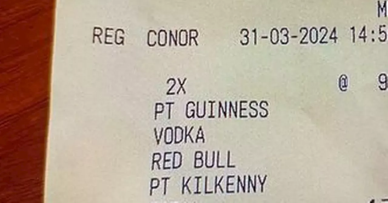 Group shocked by €47.70 bill for four drinks in Dublin pub