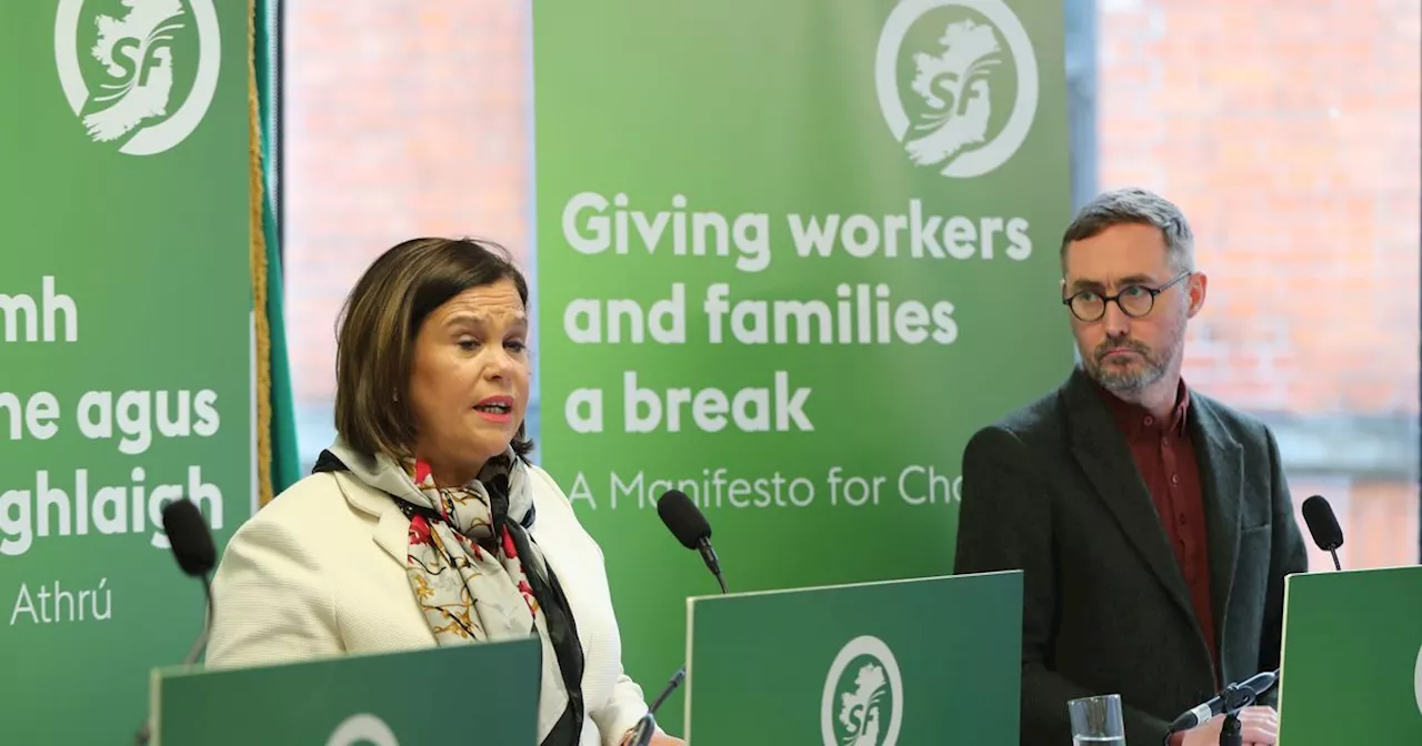 Sinn Fein 'would call election' if Mary Lou McDonald stood down as Taoiseach