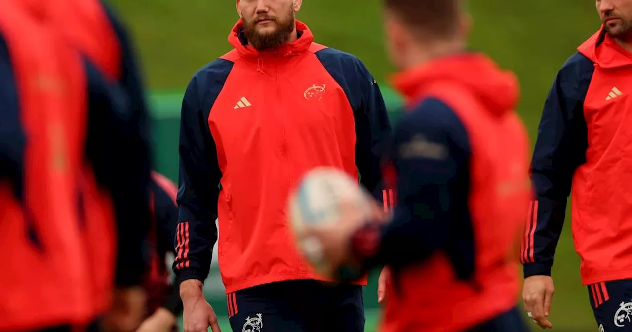 RG Snyman set to be fit for Munster’s game against Northampton