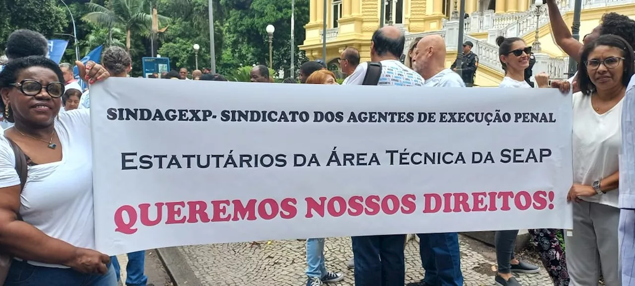 Rio estuda conceder gratificação a aposentados e servidores técnicos da Seap