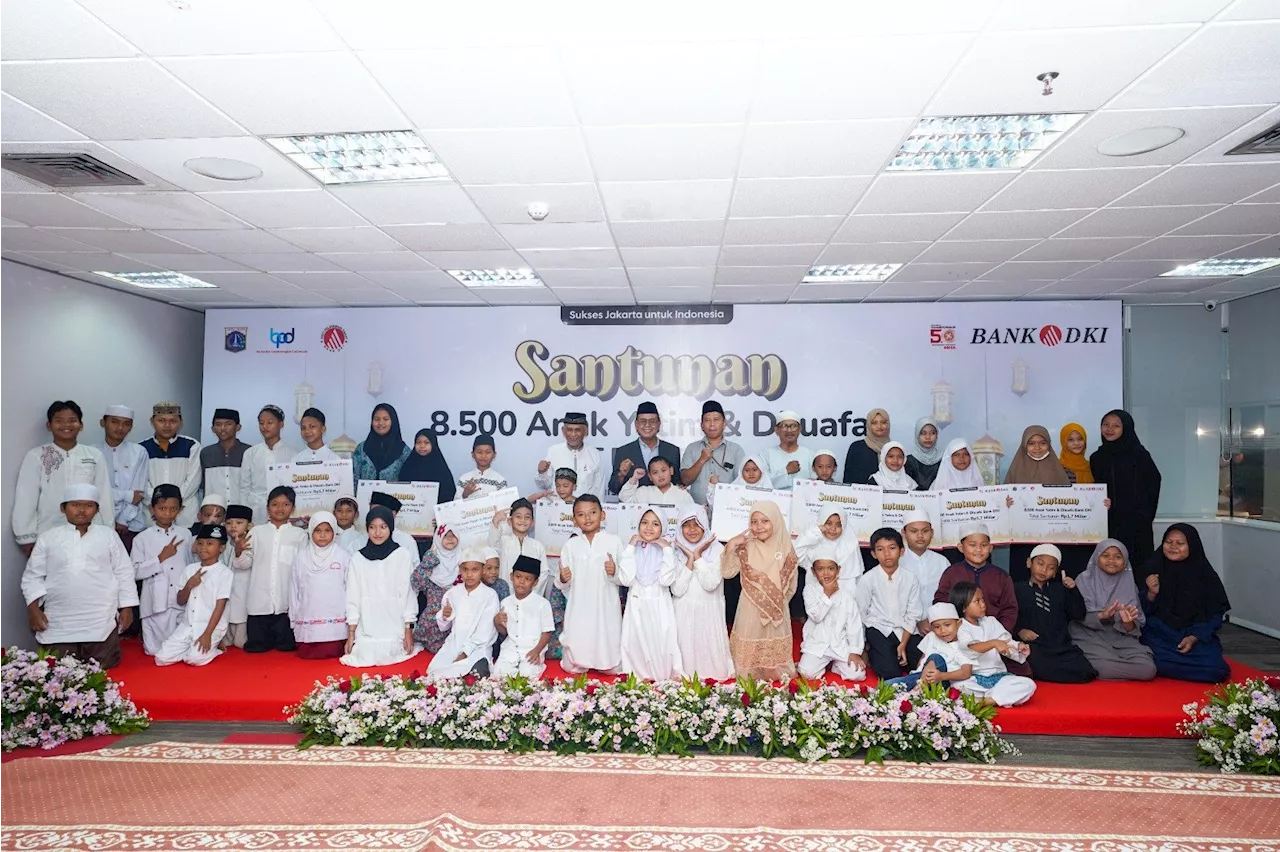 Bank DKI Santuni 8.500 Anak Yatim & Perkenalkan Produk Tabungan-Ku