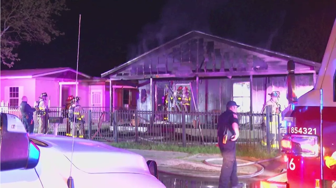 Firefighters battle early morning fire on southwest-side