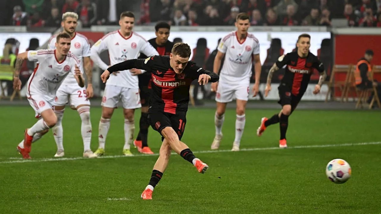 Wirtz glänzt beim 4:0 gegen Düsseldorf- Leverkusen im Finale