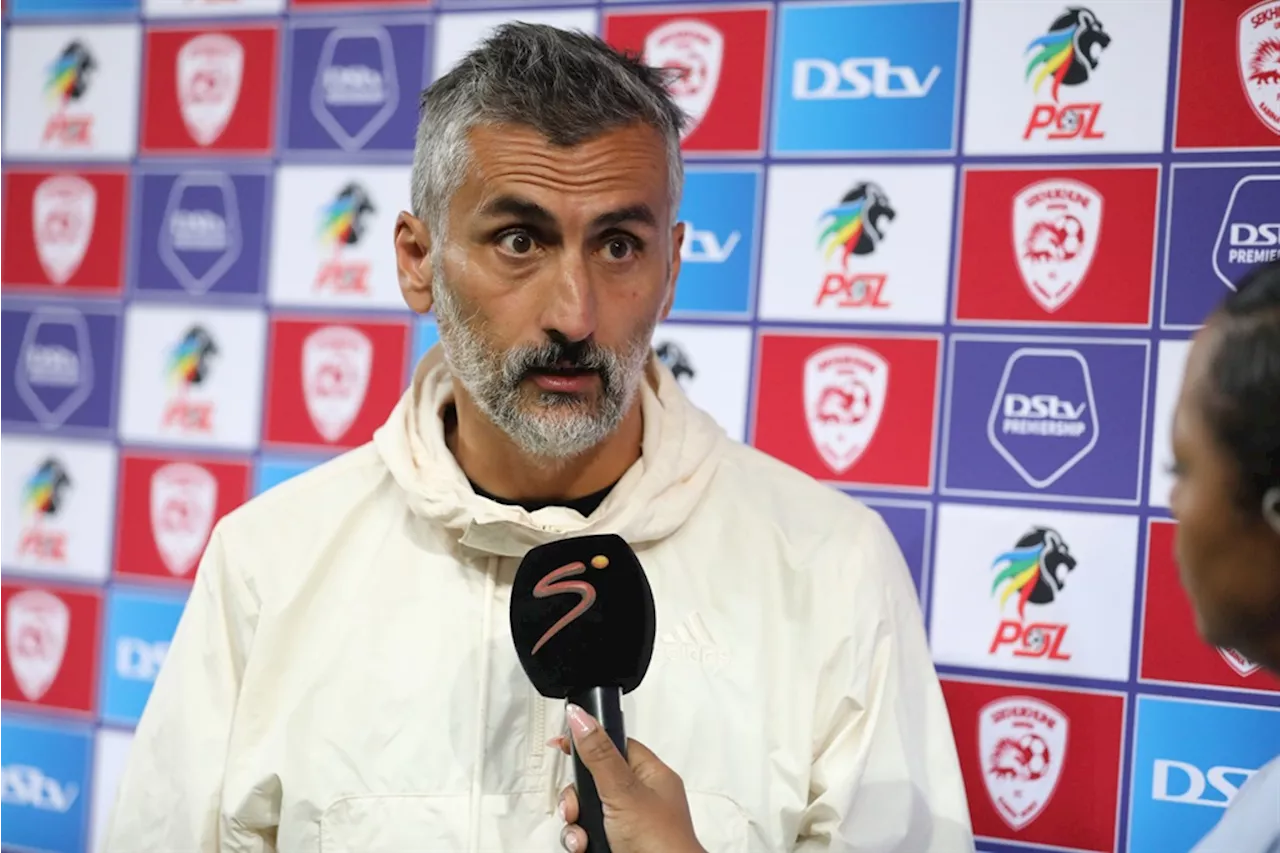 Orlando Pirates Coach Riveiro Reflects on 1-1 Draw Against Moroka Swallows