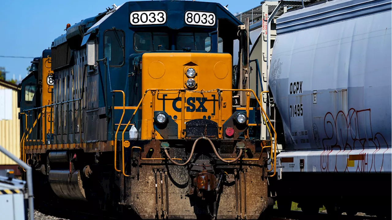 Transportation Department finalizes freight train safety rule as bill stalls in Congress