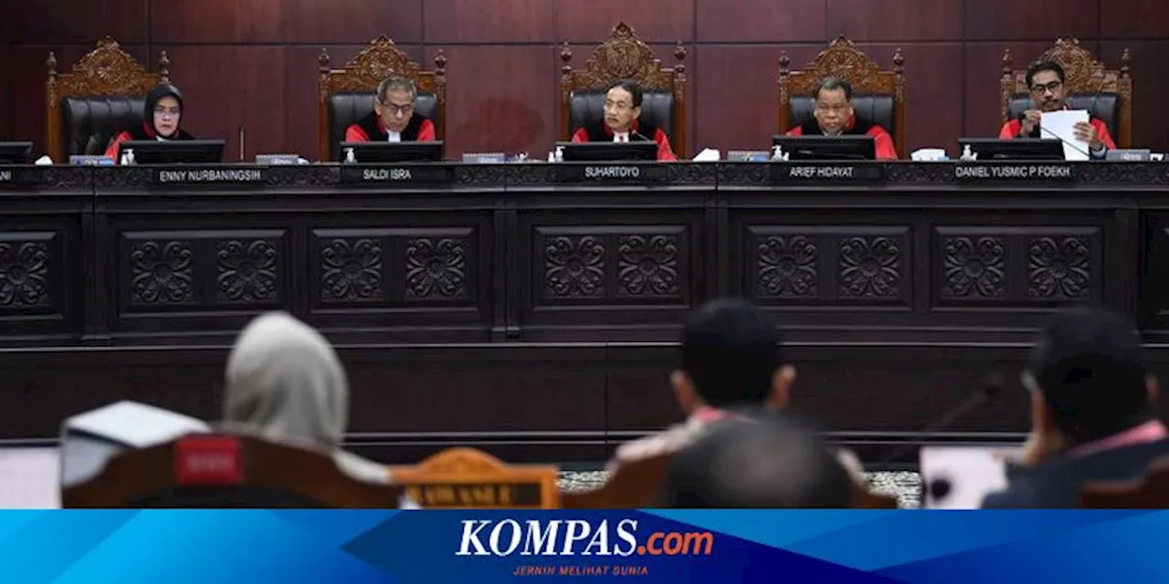 Sidang Lanjutan Sengketa Hasil Pilpres 2024 di Mahkamah Konstitusi