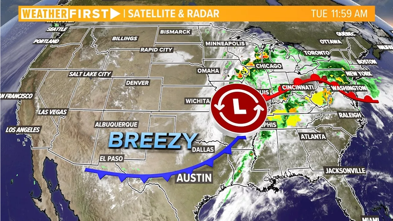 Breezy days will increase wildfire danger for Hill Country this week