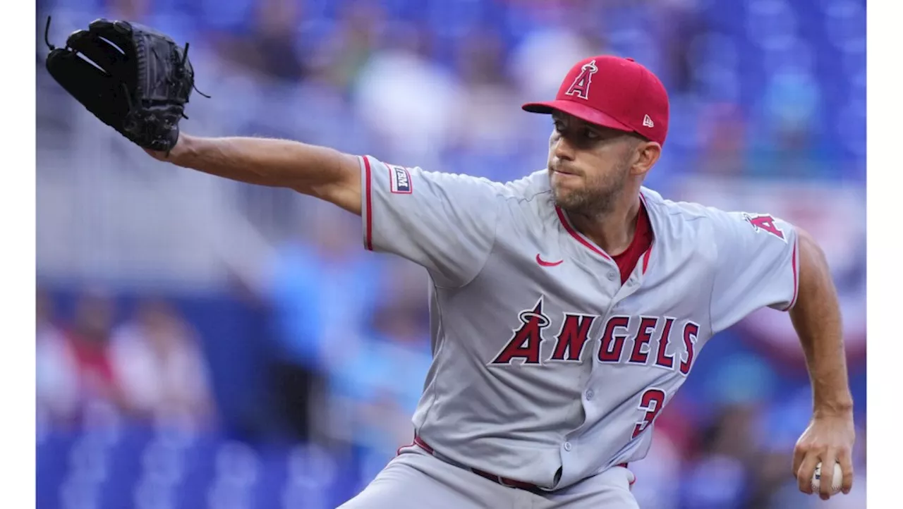 Tyler Anderson works 7 scoreless innings in Angels’ victory over Marlins