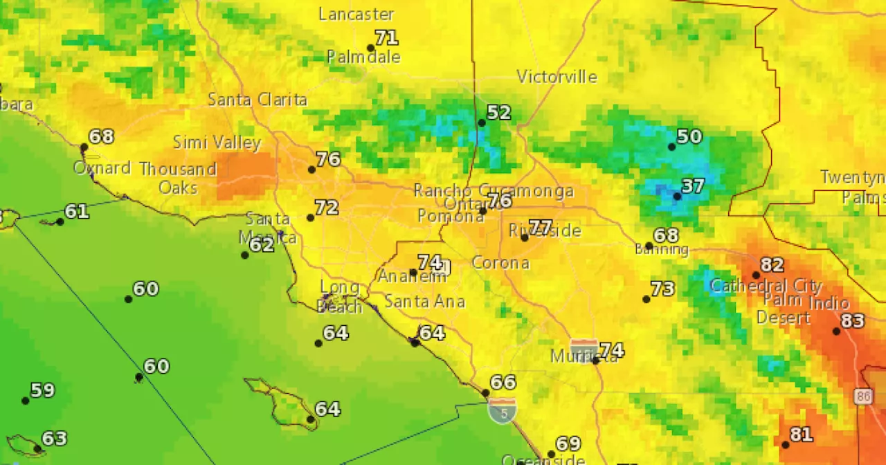 Your SoCal Weather Report For Tuesday, April 2: Warming Trend