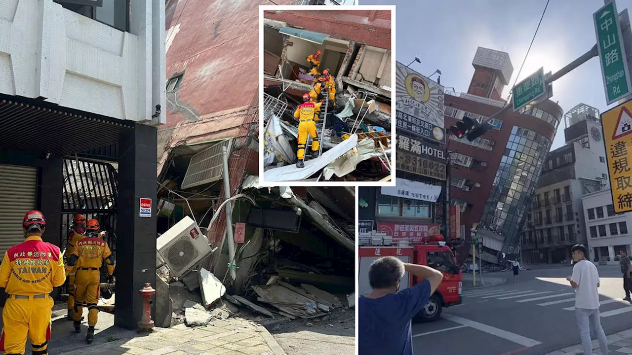 Strong earthquake hits Taiwan, killing at least seven