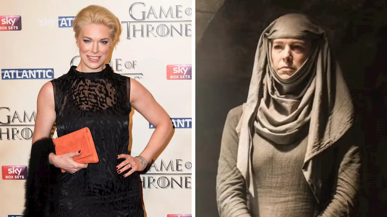 Hannah Waddingham says being 'waterboarded for 10 hours' filming Game of Thrones left her with claustrophobia