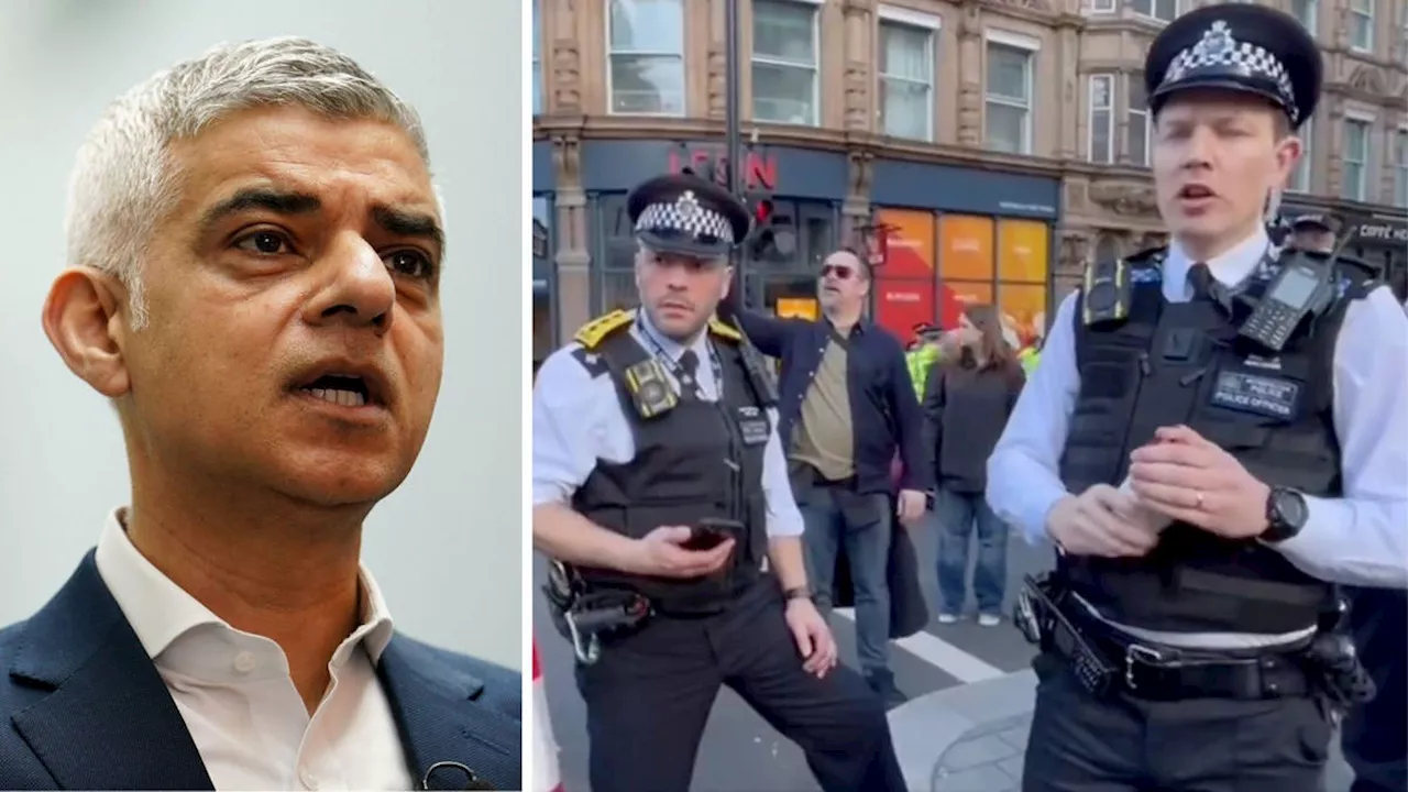 Mayor of London criticizes delayed response in removing swastikas at pro-Palestine march