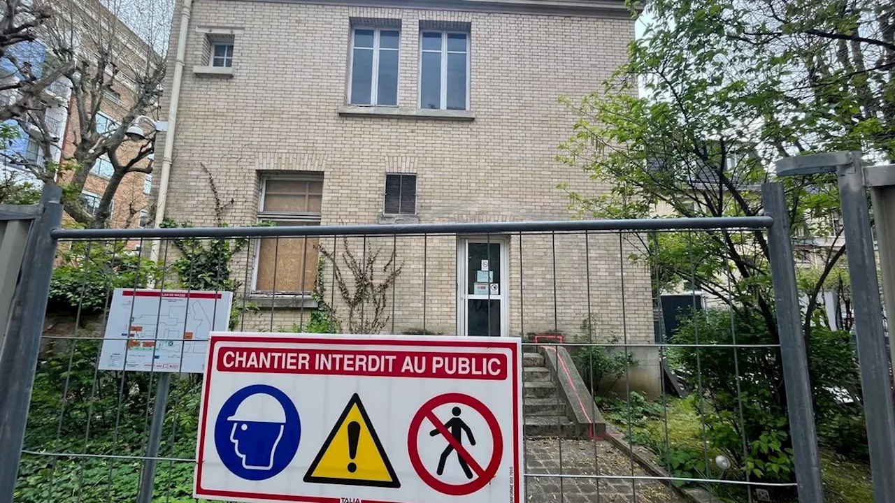 Panneau « démolition » : à Paris, la dépollution du Pavillon des Sources relance les craintes sur son avenir